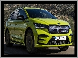 Skoda Enyaq RS iV, Limonkowa